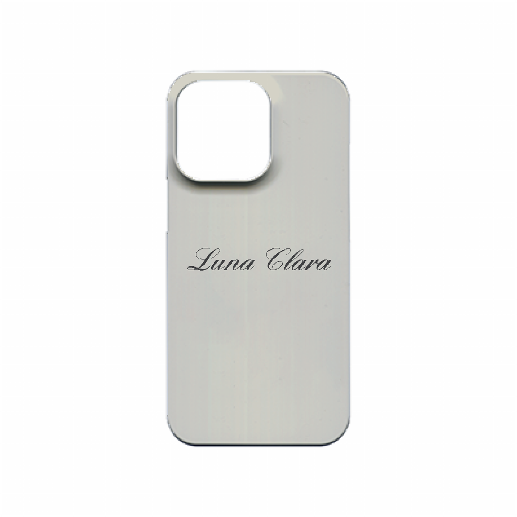 iPhone 13 Pro LUNA CLARAくすみグレー ハードカバーケース