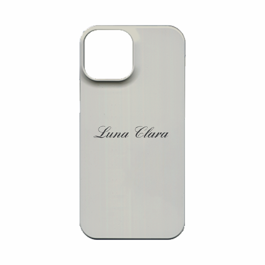 iPhone 13 mini LUNA CLARAくすみグレー ハードカバーケース