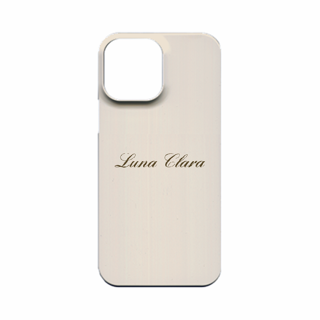 iPhone 13 Pro Max LUNA CLARAくすみベージュ ハードカバーケース