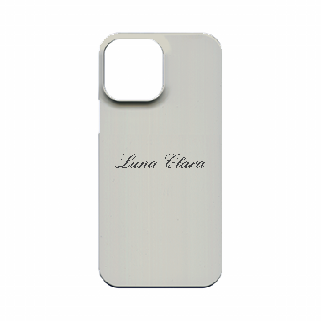 iPhone 13 Pro Max LUNA CLARAくすみグレー ハードカバーケース