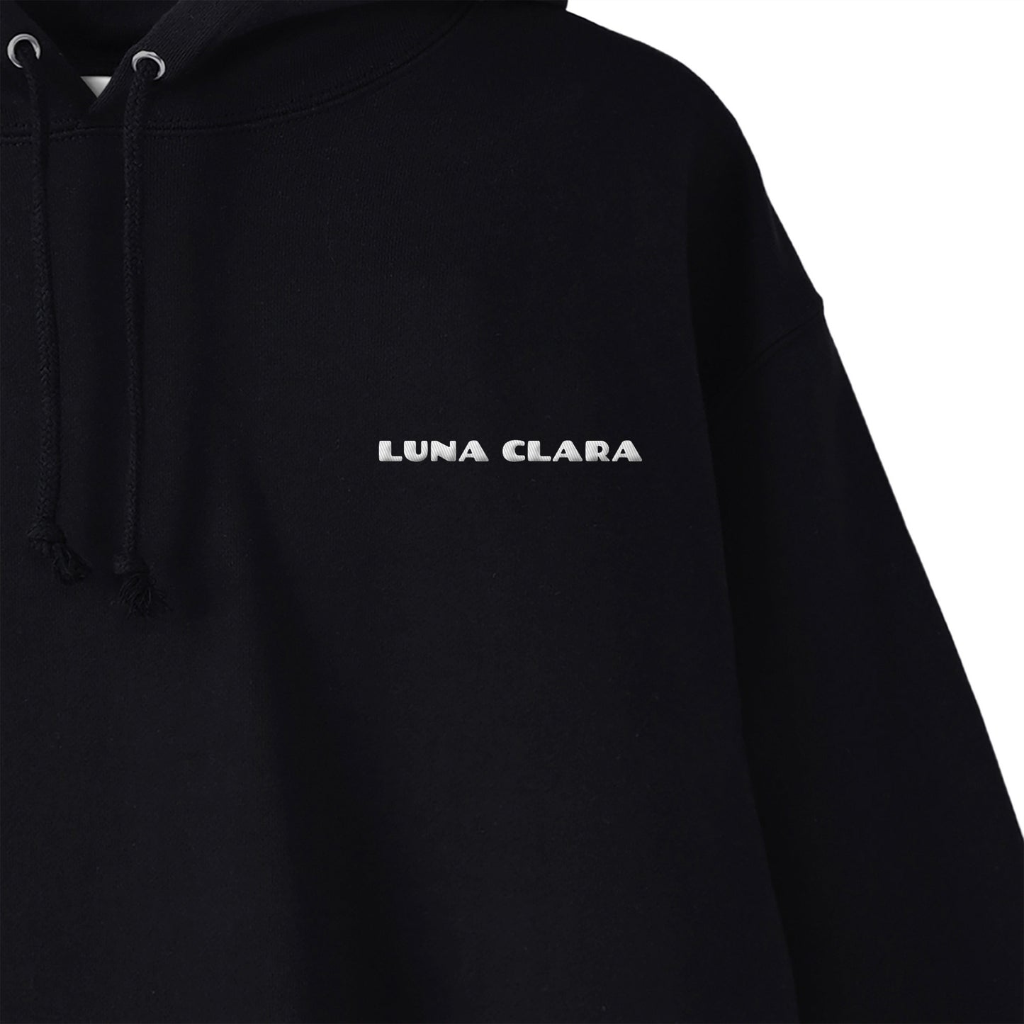 LUNA CLARAロゴ パイルパーカー