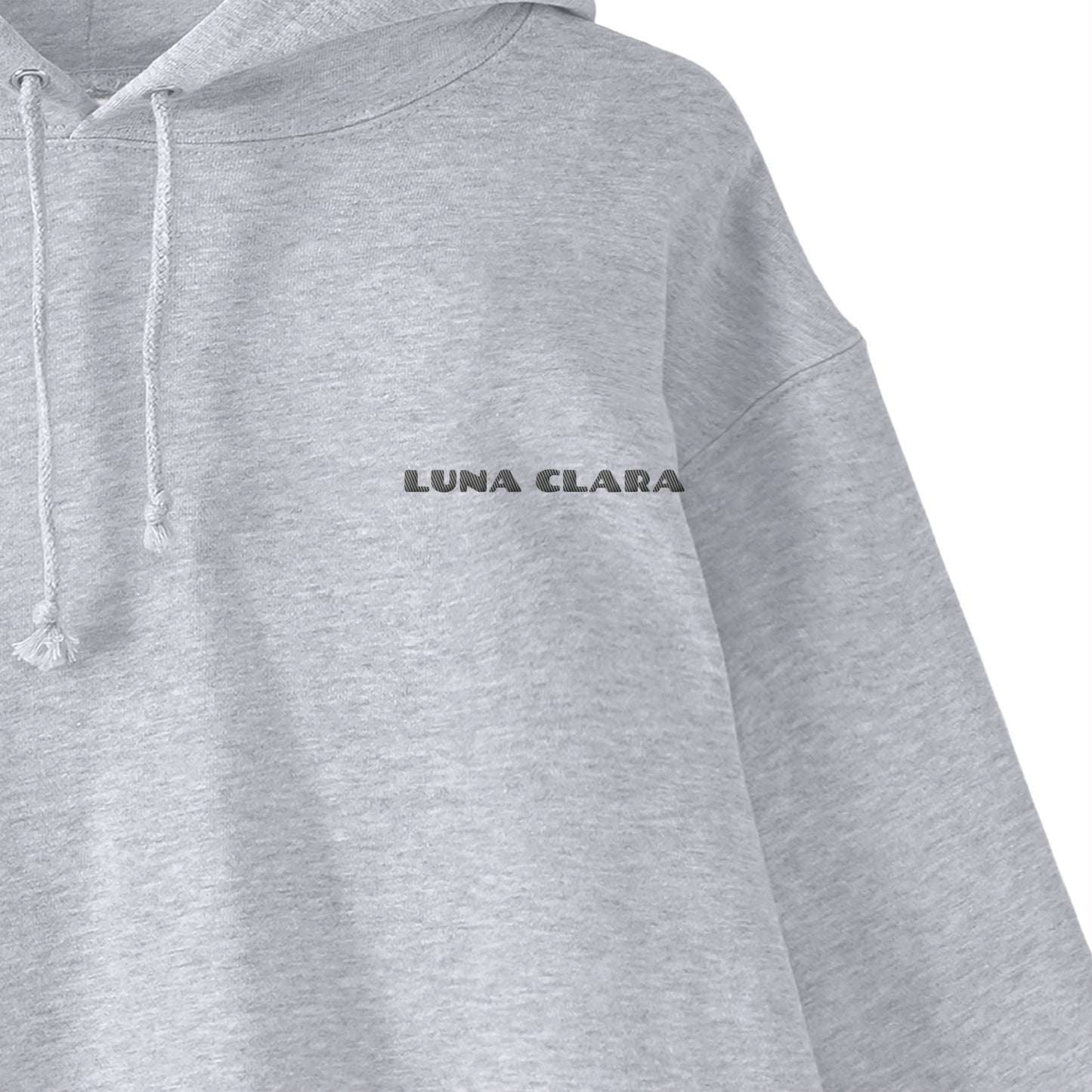 LUNA CLARAロゴ パイルパーカー