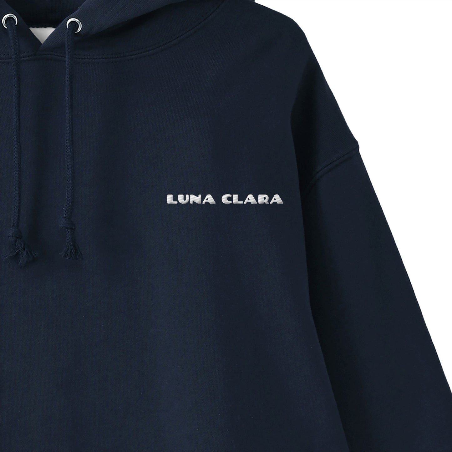 LUNA CLARAロゴ パイルパーカー