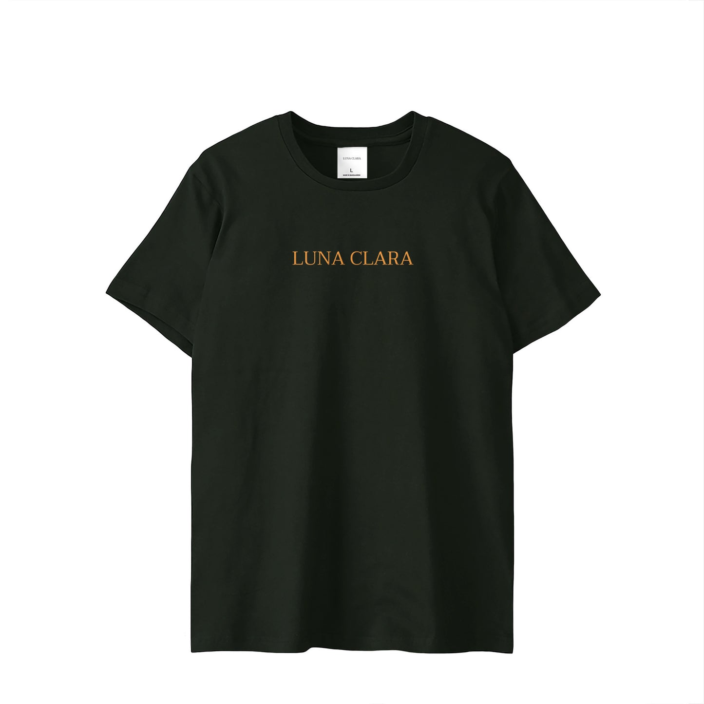 刺繍ロゴTシャツ black image