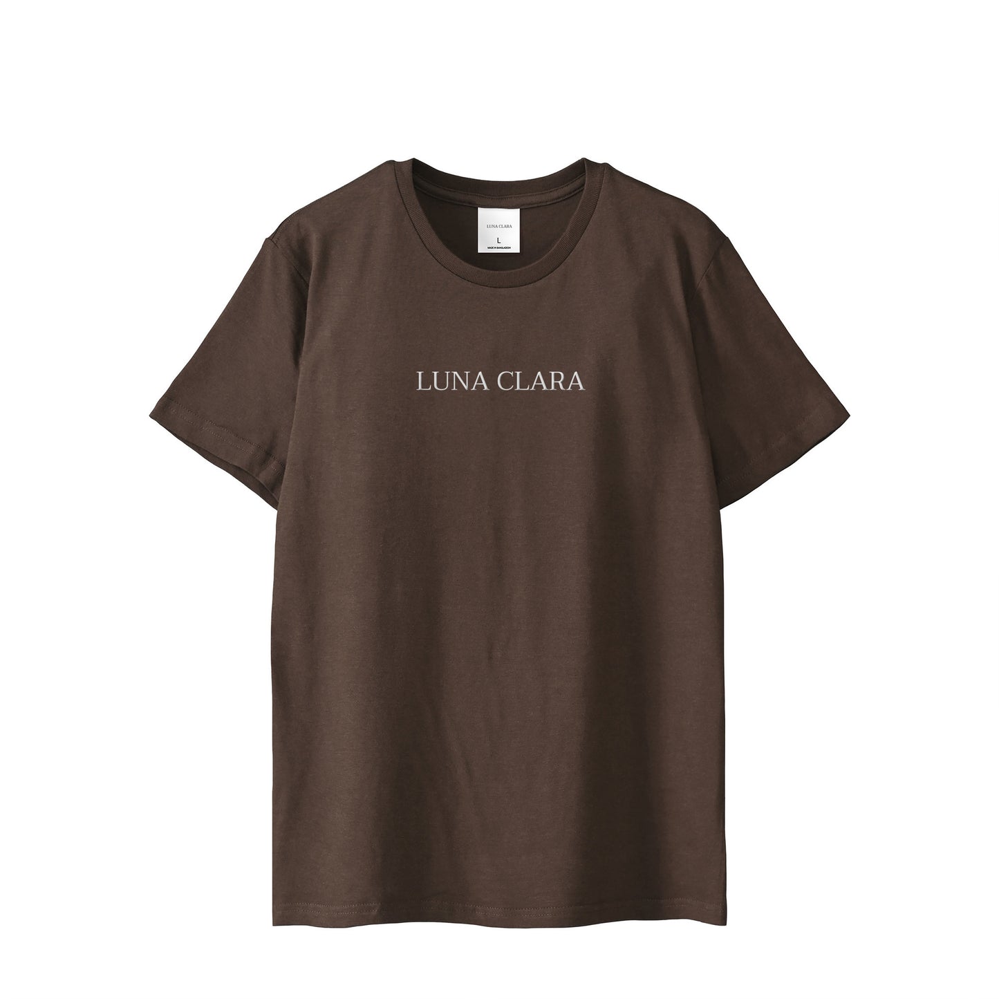 刺繍ロゴTシャツ brown image
