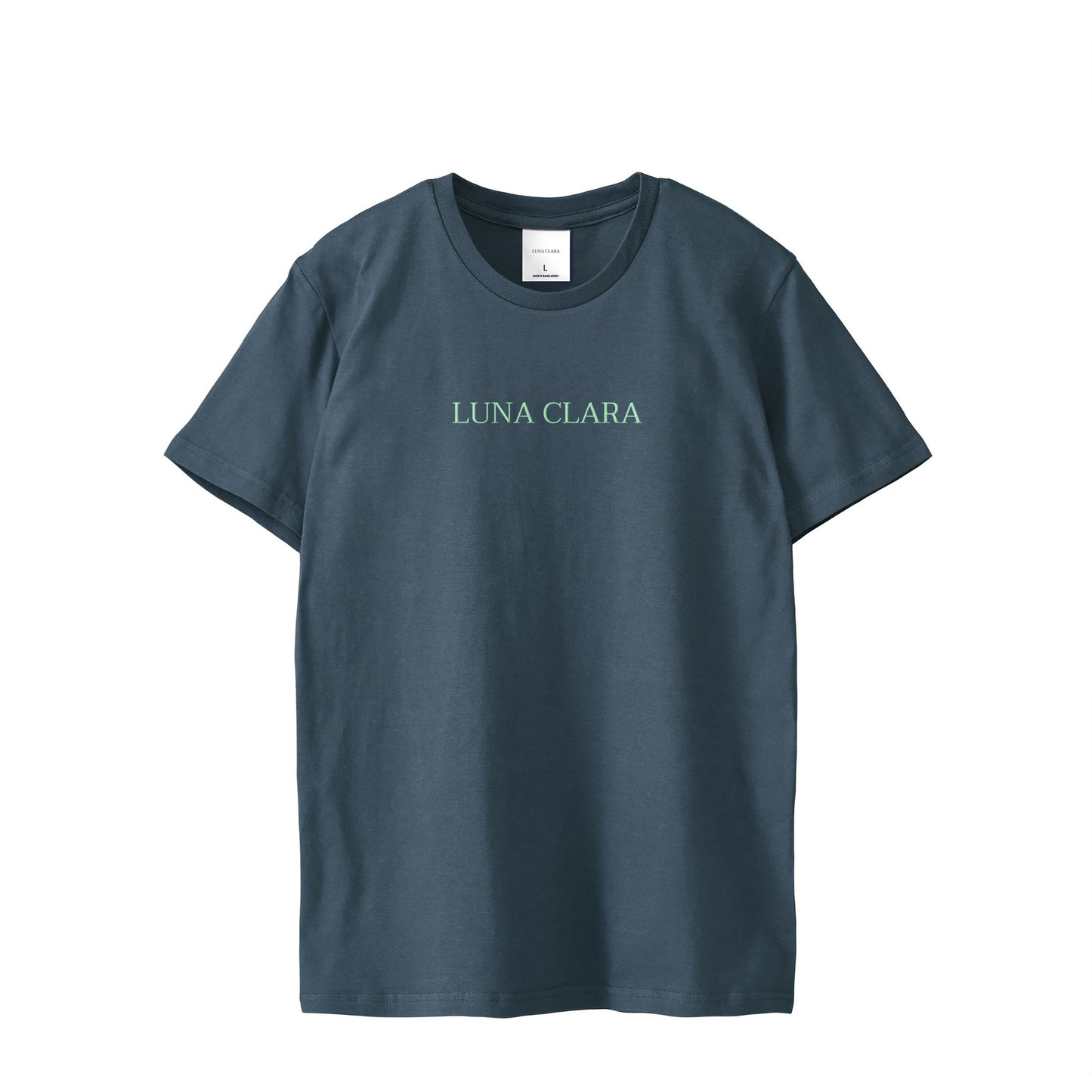 刺繍ロゴTシャツ dark-blue image