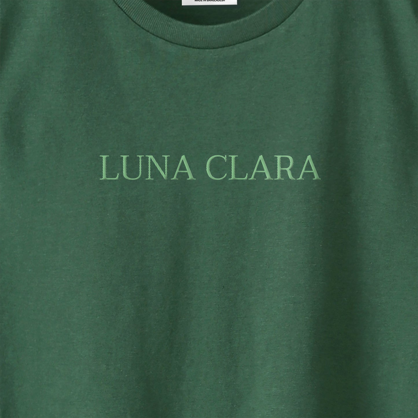 刺繍ロゴTシャツ green image