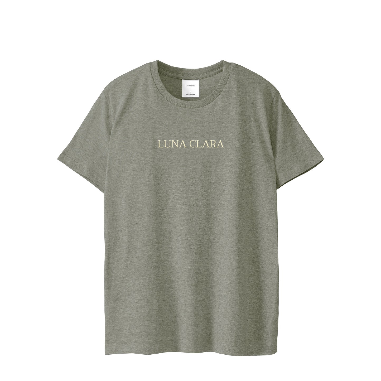 刺繍ロゴTシャツ gray image