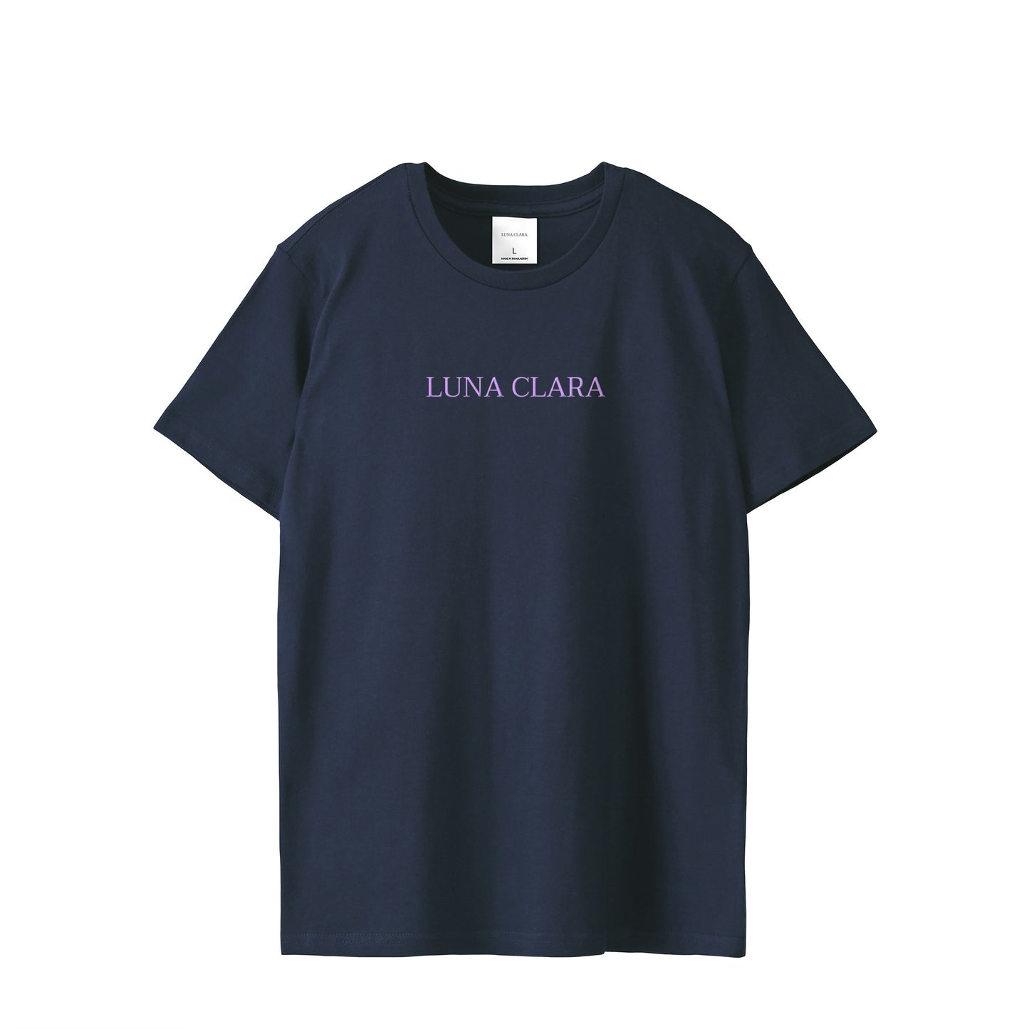 刺繍ロゴTシャツ navy image