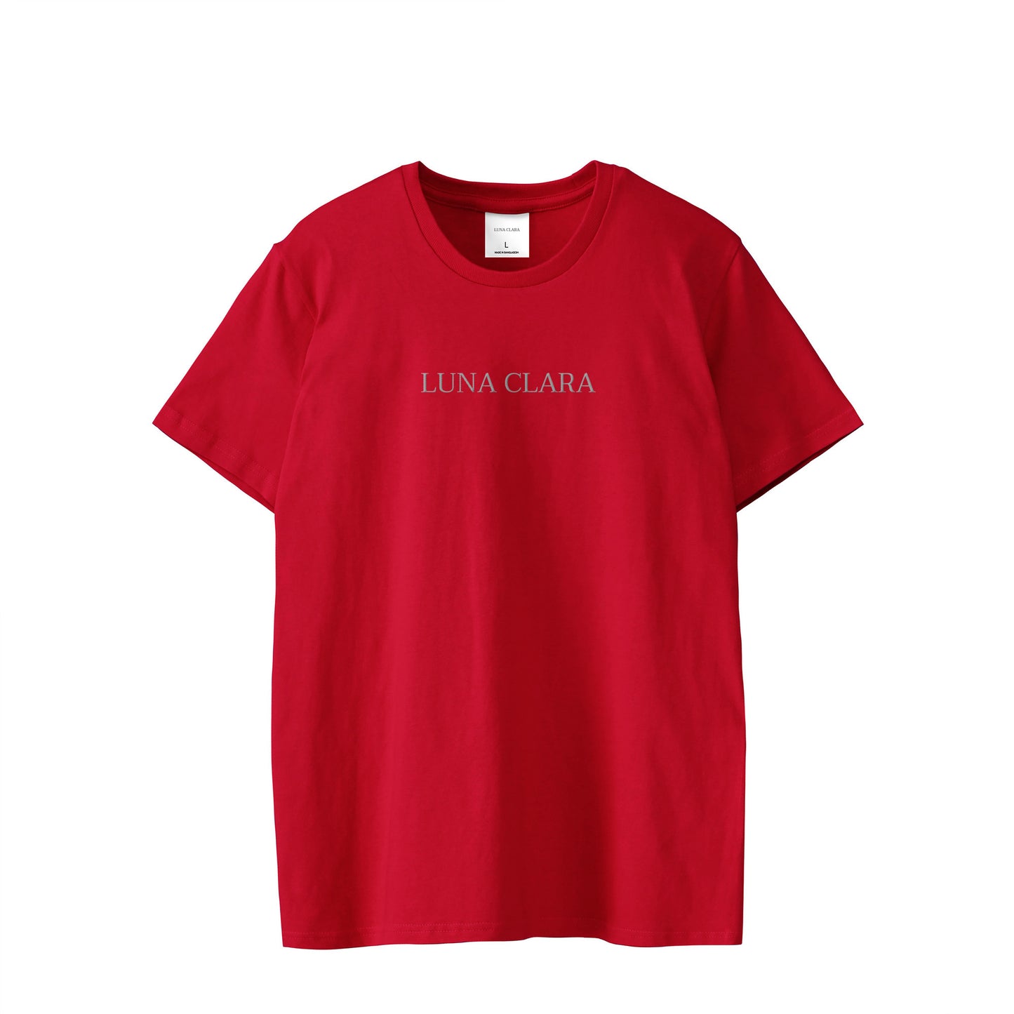 刺繍ロゴTシャツ red image