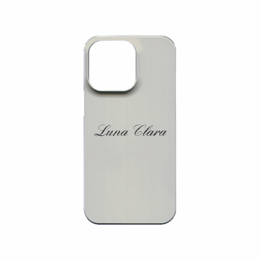 iPhone 13 Pro LUNA CLARAくすみグレー ハードカバーケース