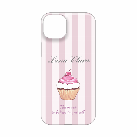 iPhone 15 Plus カップケーキ ハードカバーケース