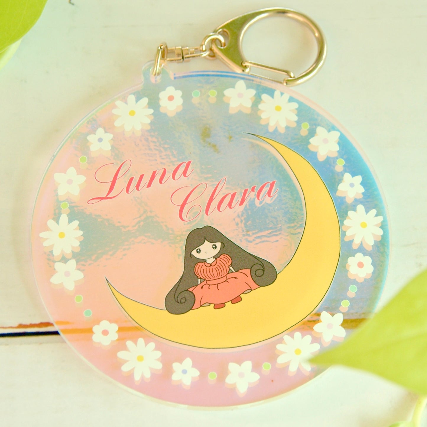 LUNA CLARAオーロラアクリルキーホルダー（10cm）