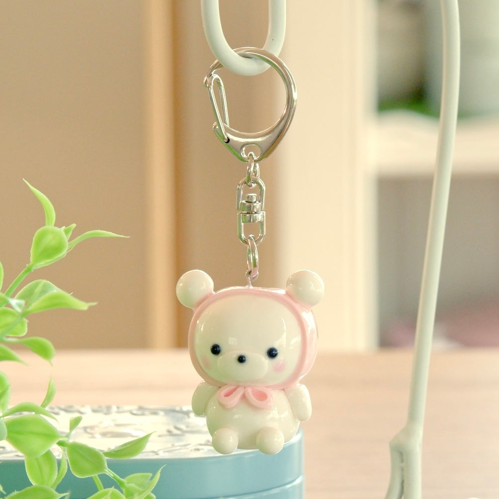 白くまBabyキーホルダー – LUNA CLARA