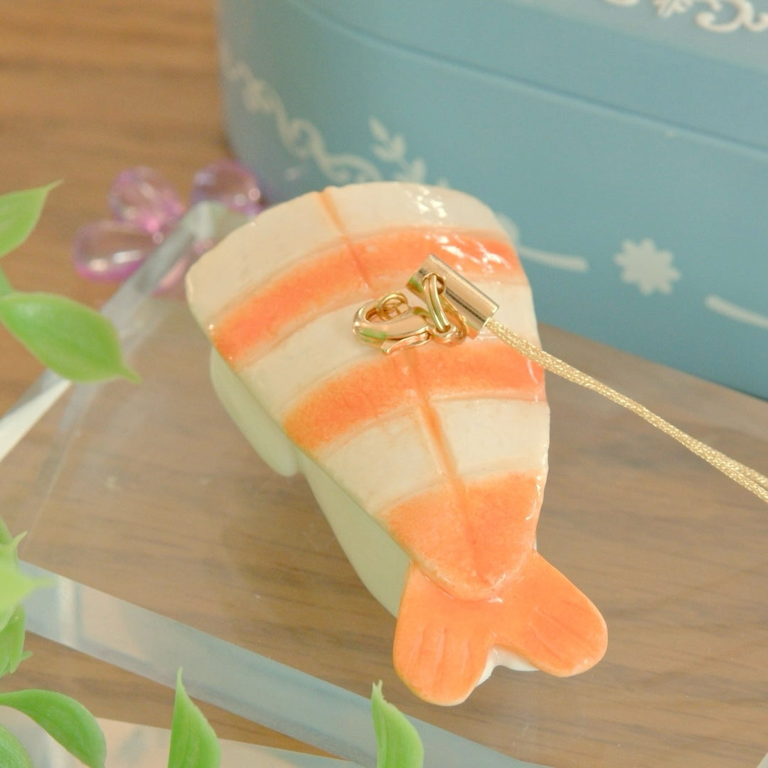 蒸し海老アザラシ寿司キーホルダー