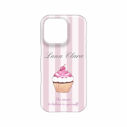 iPhone 16 Pro カップケーキ ハードカバーケース