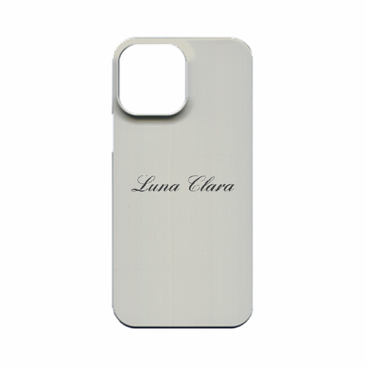 iPhone 13 Pro Max LUNA CLARAくすみグレー ハードカバーケース