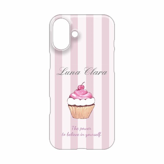 iPhone 16 Plus カップケーキ ハードカバーケース