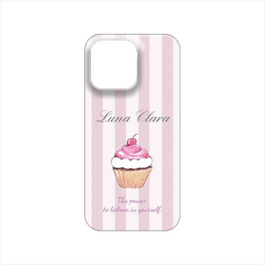 iPhone 14 Pro Max カップケーキ ハードカバーケース
