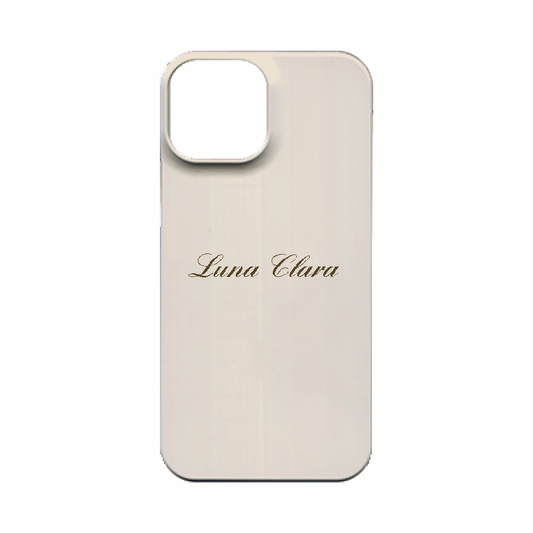iPhone 13 mini LUNA CLARAくすみベージュ ハードカバーケース