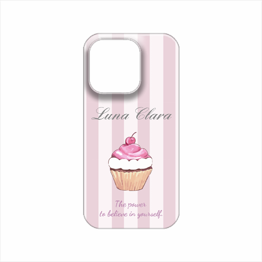 iPhone 14 Pro カップケーキ ハードカバーケース