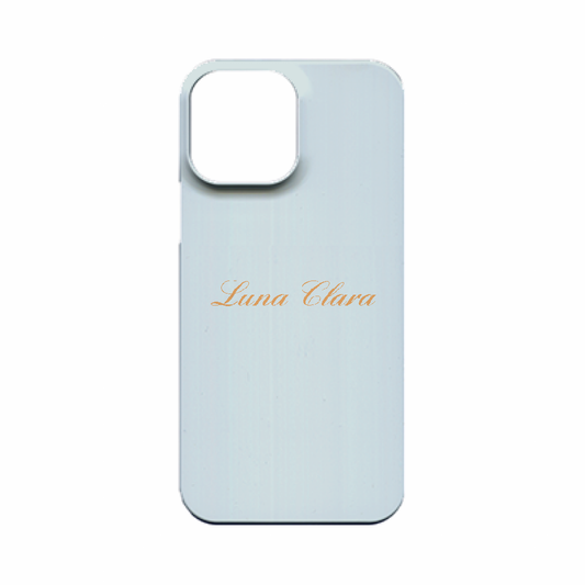 iPhone 13 Pro Max LUNA CLARAくすみブルー ハードカバーケース