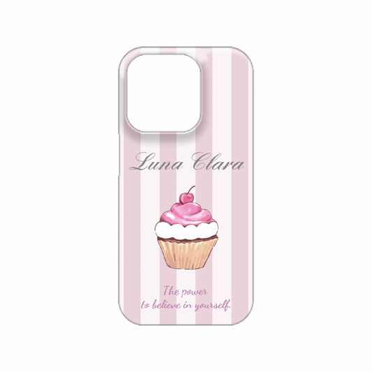 iPhone 15 Pro カップケーキ ハードカバーケース
