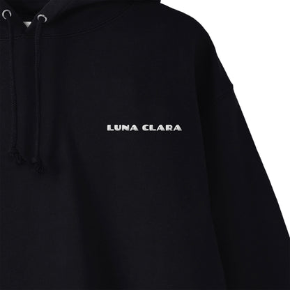 LUNA CLARAロゴ パイルパーカー