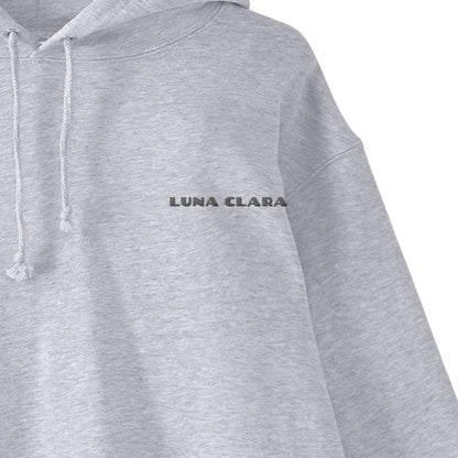 LUNA CLARAロゴ パイルパーカー