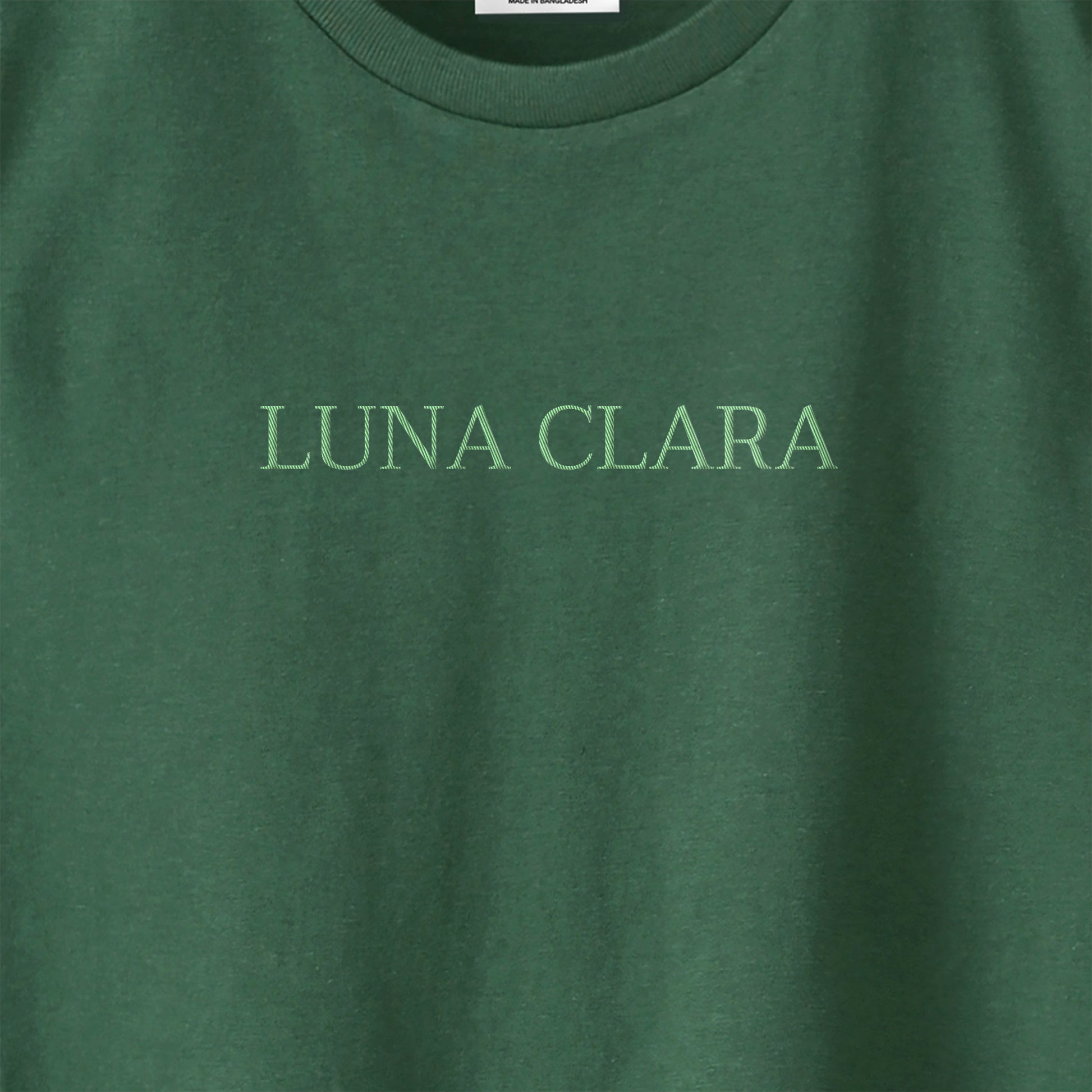 刺繍ロゴTシャツ green image