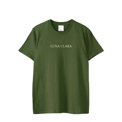 刺繍ロゴTシャツ olive-drab image